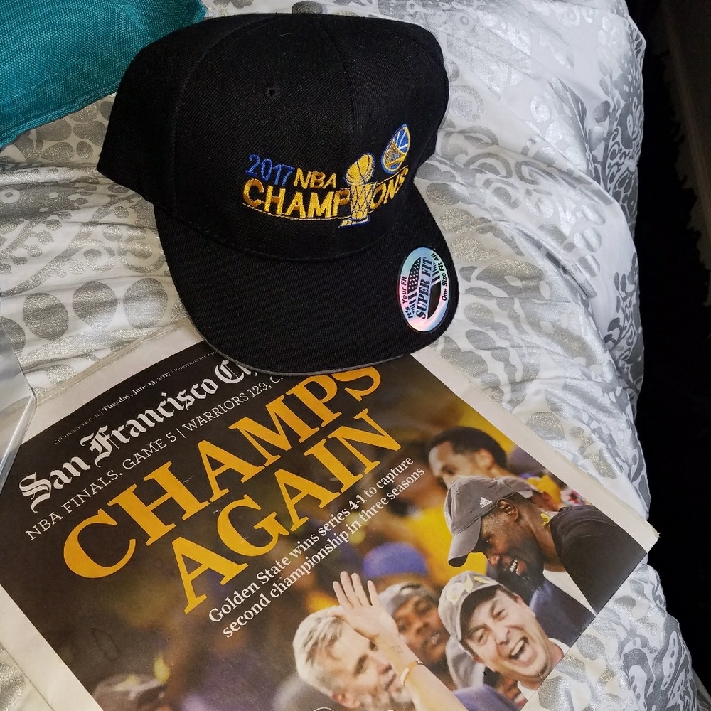 Rare Golden State Warriors 2017 Championship Hat